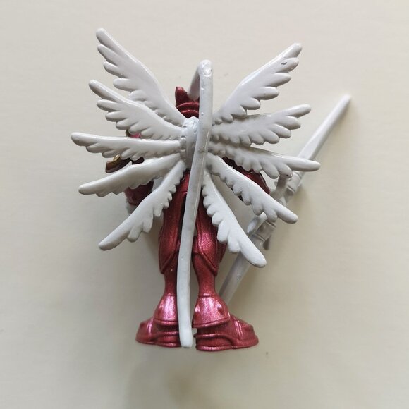 RARE 2001 Digimon Gallantmon Crimson Mode Mini Figurine Bandai - Picture 2 of 2